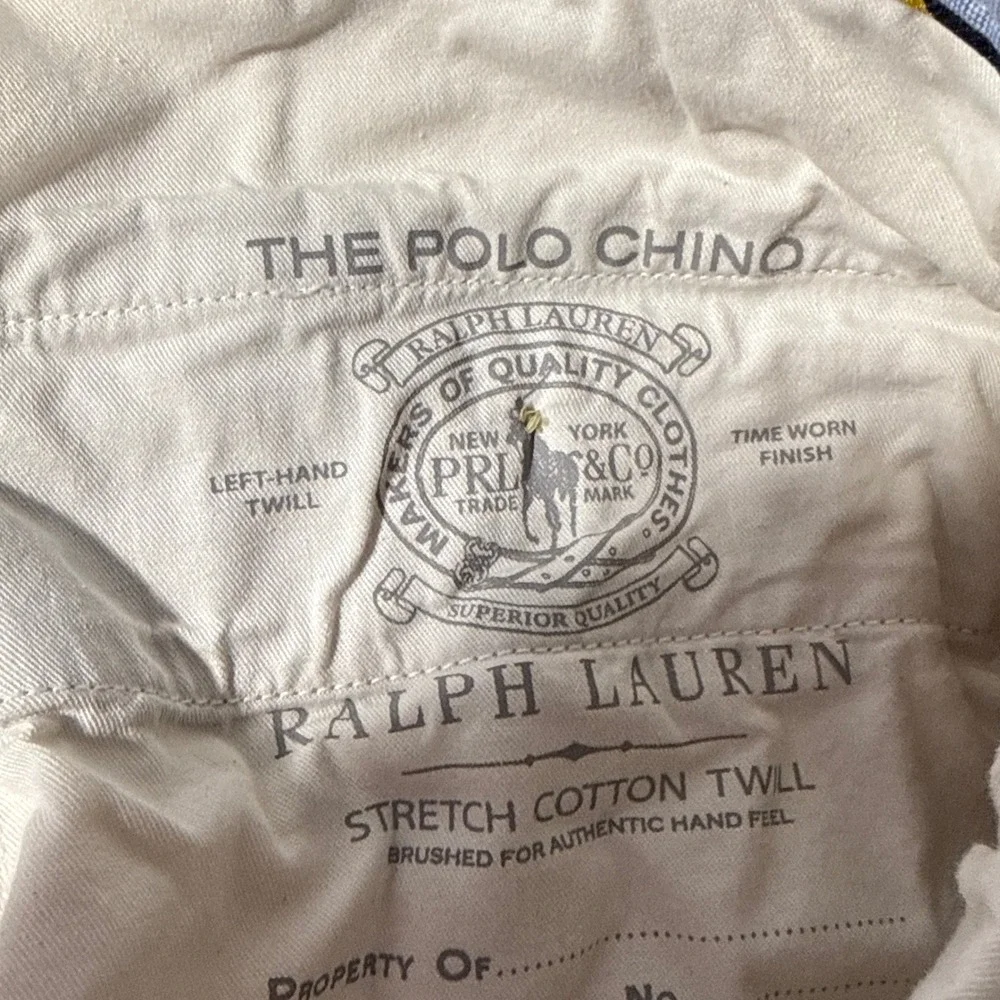 Polo Ralph Lauren Chinos Mens‎ 40x30 Tan Excellent Stretch Straight Fit Pants
